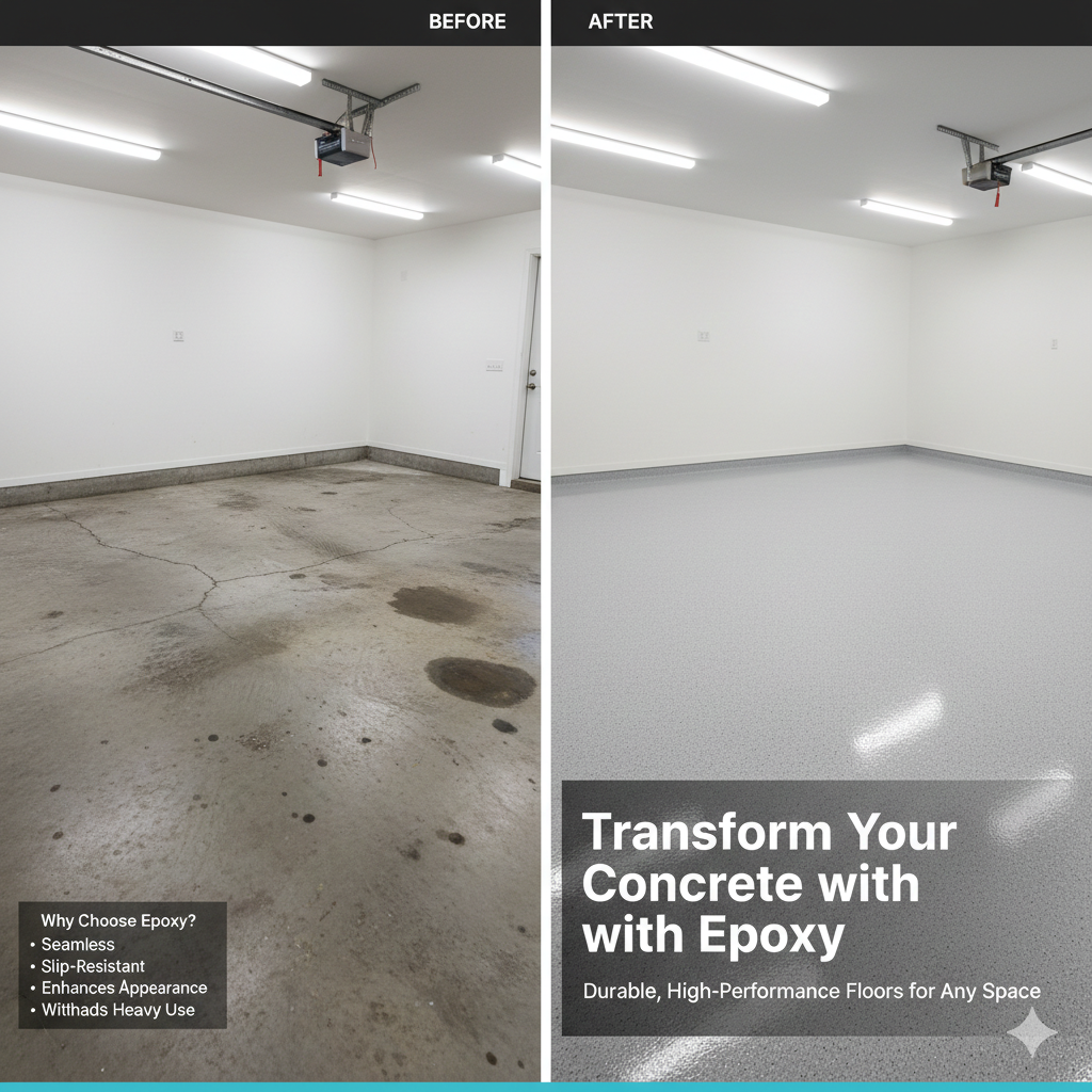 Transform Your Concrete with Epoxy